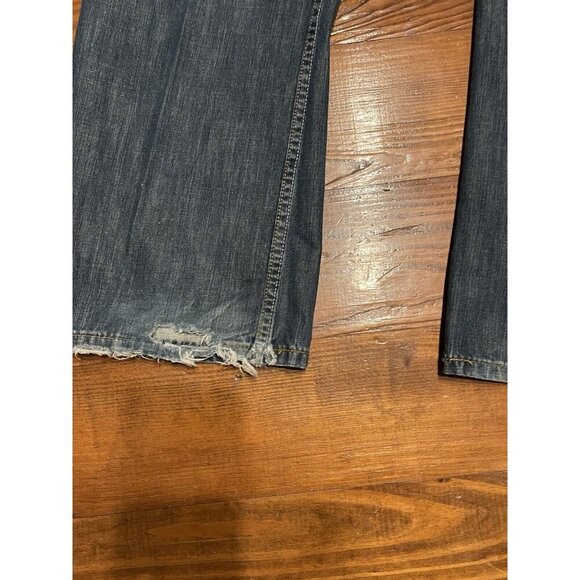 Levi's Jeans 527 Slim Bootcut Western Cowboy Mid Rise Mens Size 36 X 34 - Picture 9 of 12